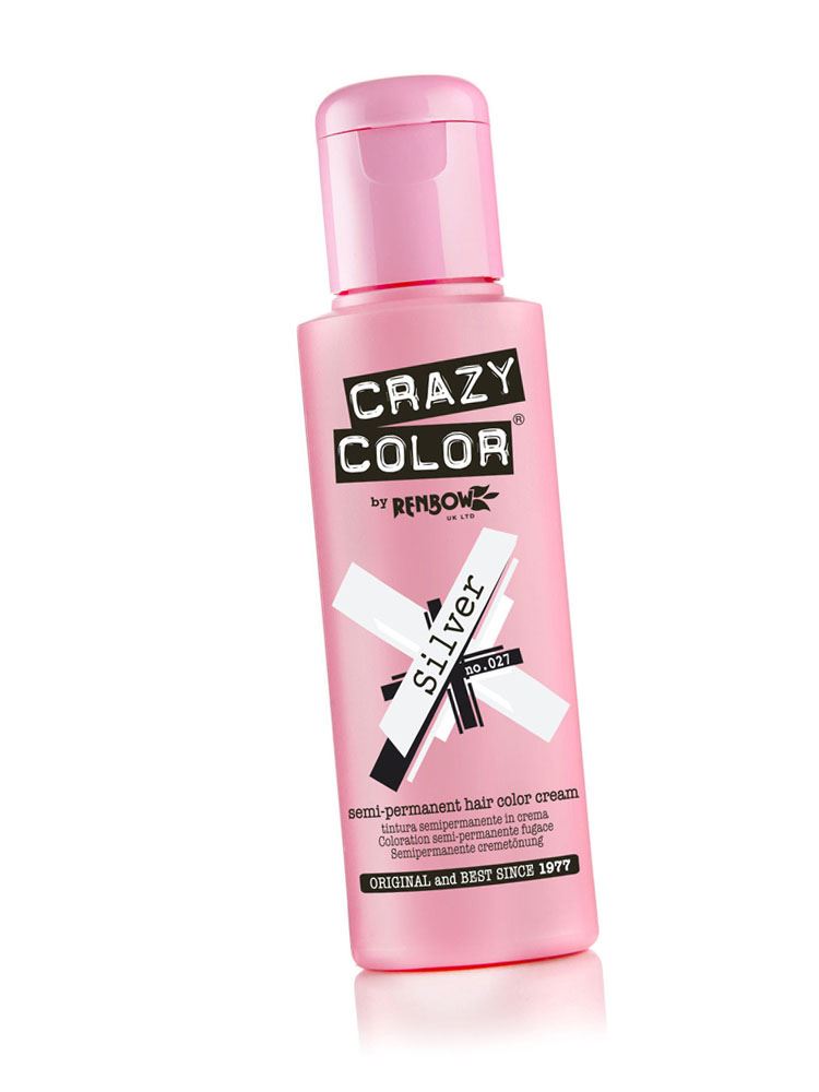 Crazy Color Semi Permanent Hair Colour Dye Cream by Renbow 100ml All Colours - Picture 4 of 65