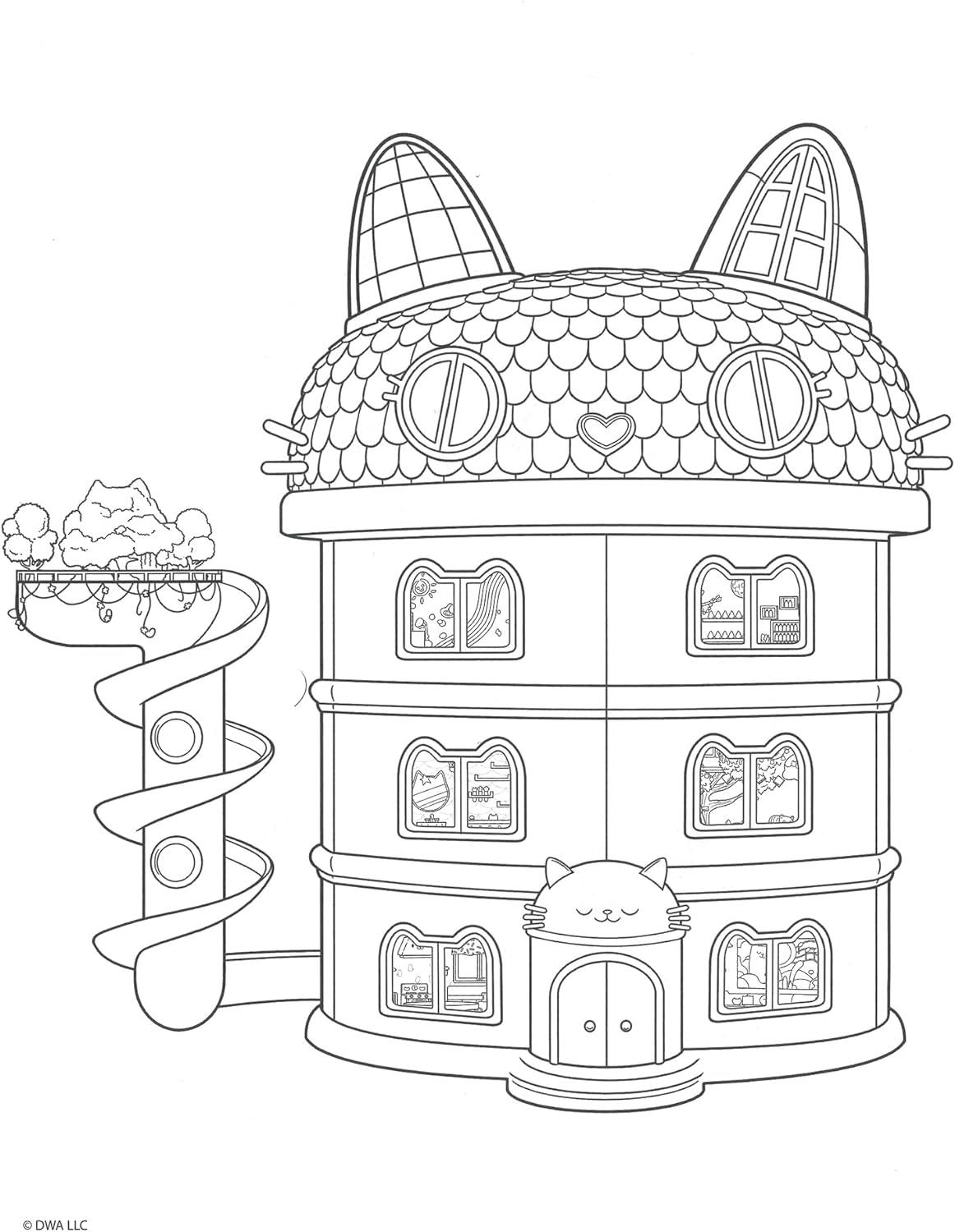 Gabbys Dollhouse Colouring Sets Play Packs Kids Activity Travel Pack Children 3+ - Picture 9 of 10