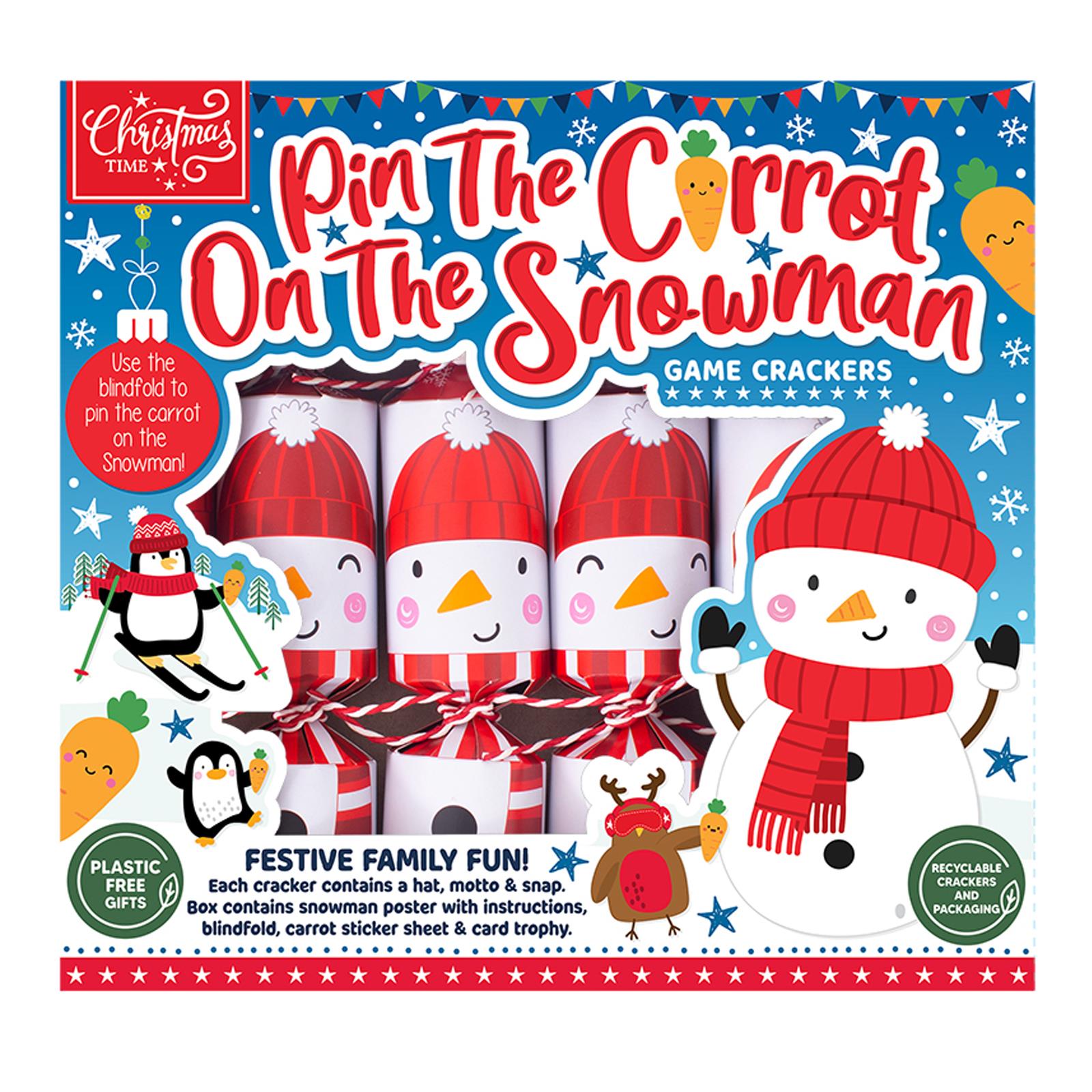 Interactive Christmas Crackers Box 6 Mini Family Game Chistmas Time Recyclable - Picture 9 of 23