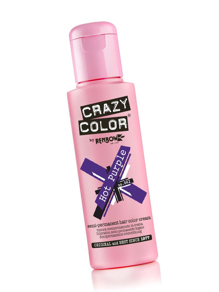 Crazy Color Semi Permanent Hair Colour Dye Cream by Renbow 100ml All Colours - Picture 46 of 65