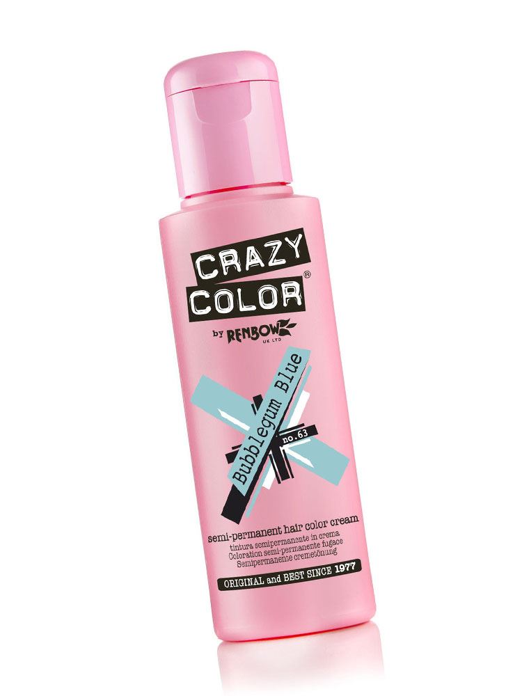 Crazy Color Semi Permanent Hair Colour Dye Cream by Renbow 100ml All Colours - Picture 48 of 65