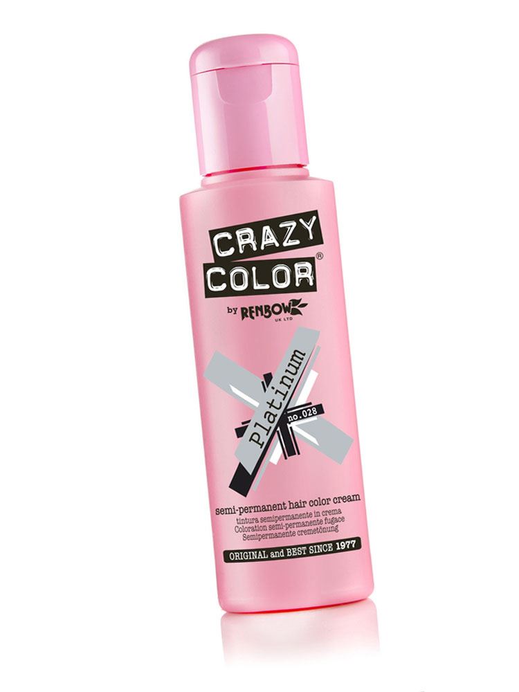 Crazy Color Semi Permanent Hair Colour Dye Cream by Renbow 100ml All Colours - Picture 6 of 65