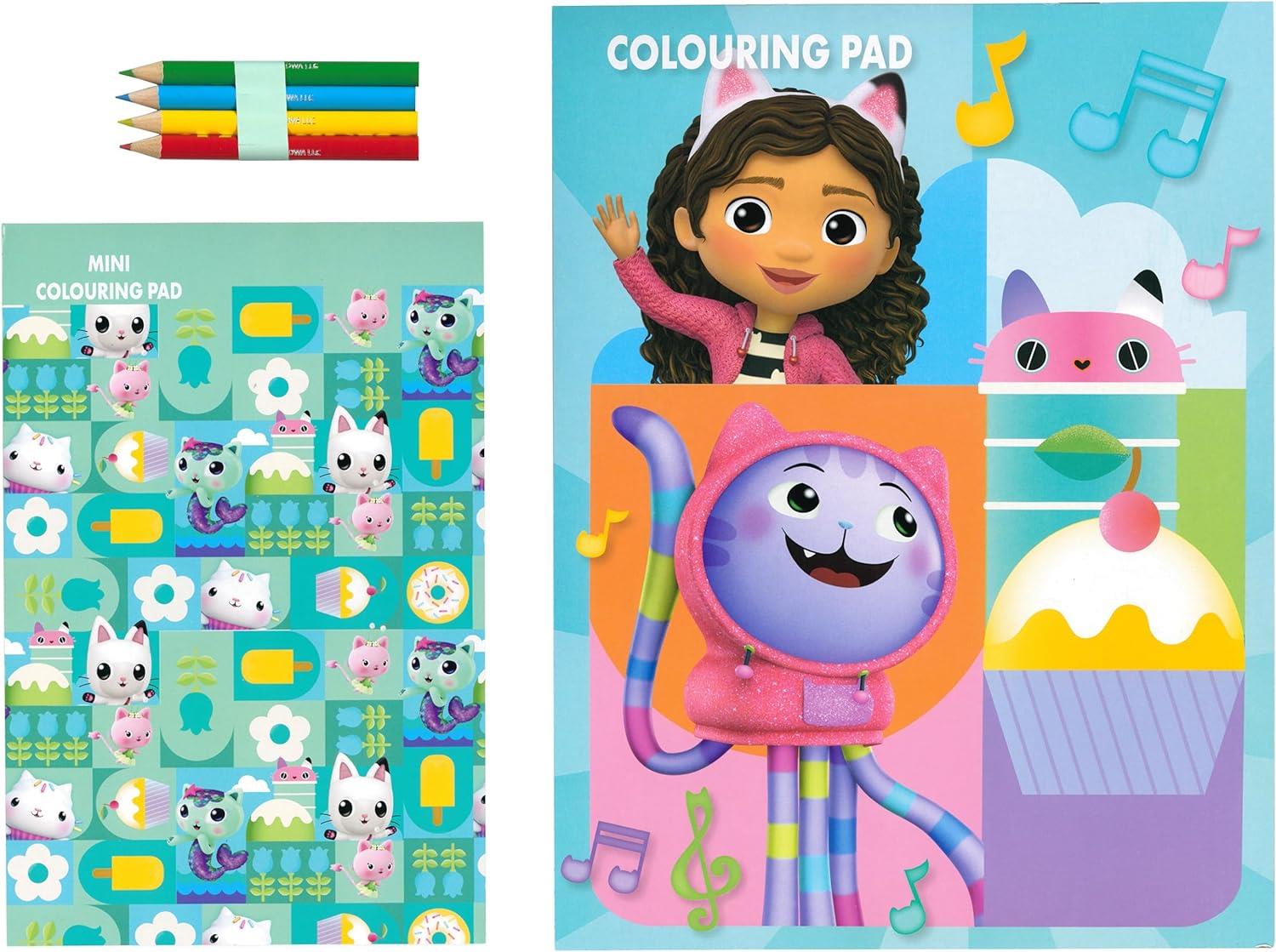 Gabbys Dollhouse Colouring Sets Play Packs Kids Activity Travel Pack Children 3+ - Picture 6 of 10