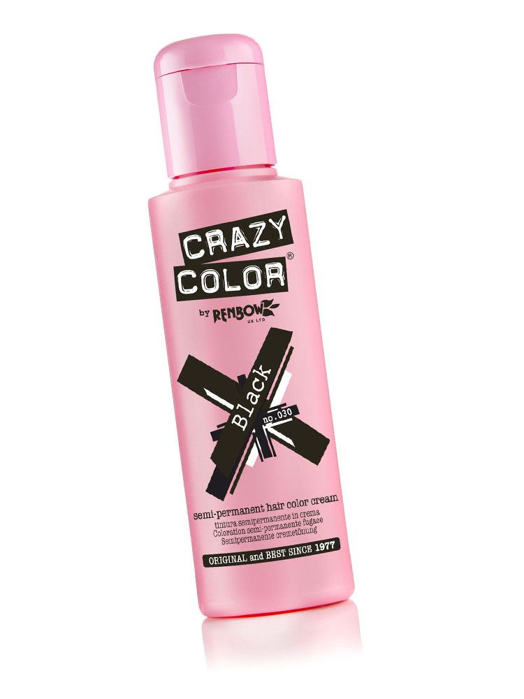 Crazy Color Semi Permanent Hair Colour Dye Cream by Renbow 100ml All Colours - Picture 8 of 65