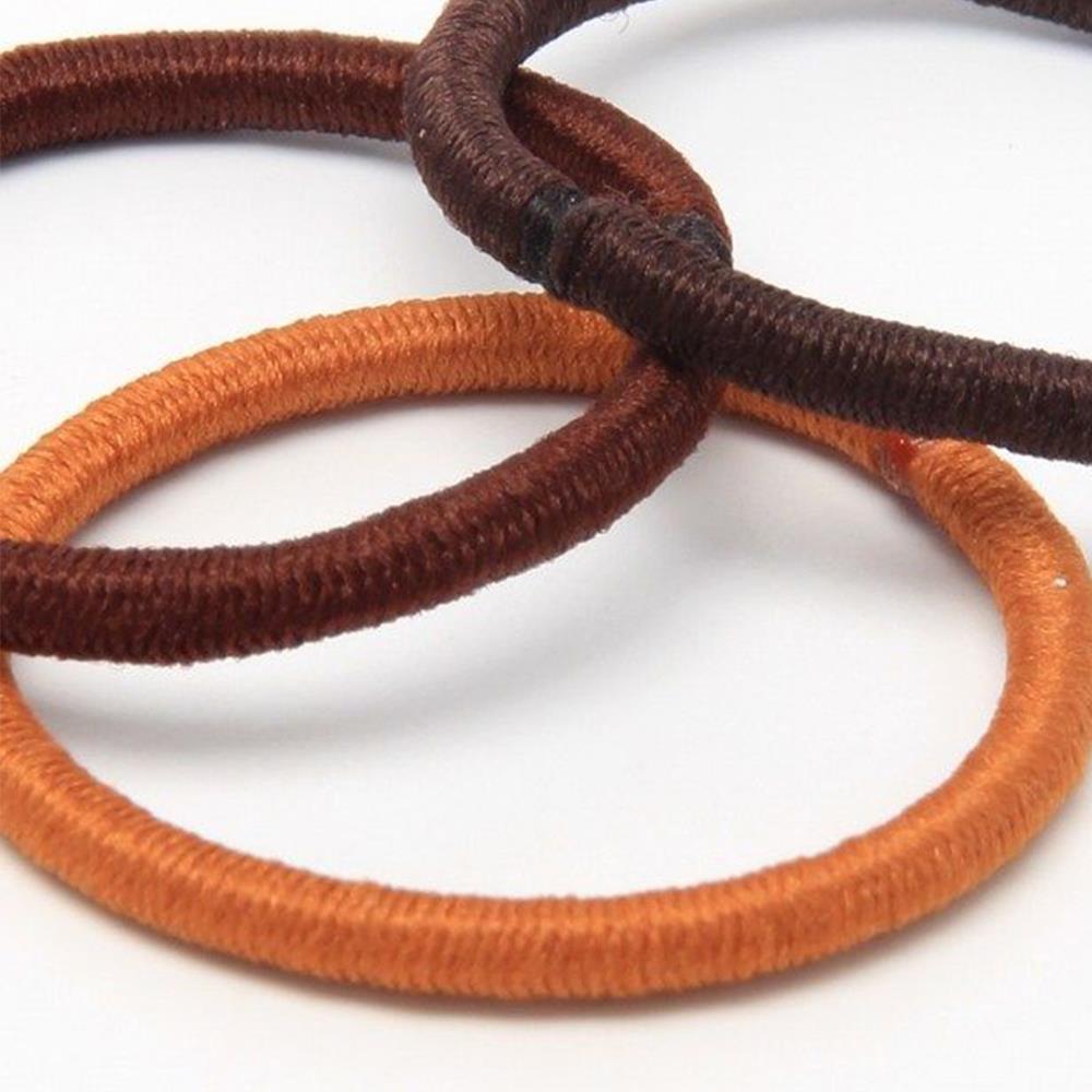 Mini Hair Elastics Bobbles Bands Snag Free Pack 20 Small Baby Size 23mm - Picture 12 of 15