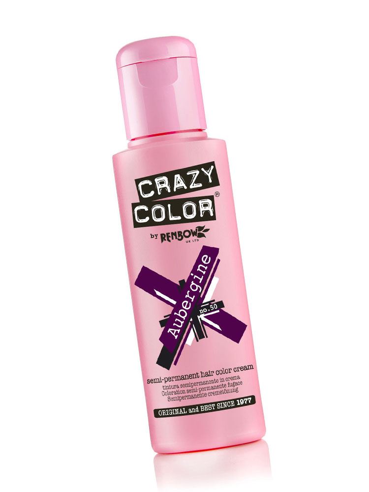 Crazy Color Semi Permanent Hair Colour Dye Cream by Renbow 100ml All Colours - Picture 26 of 65