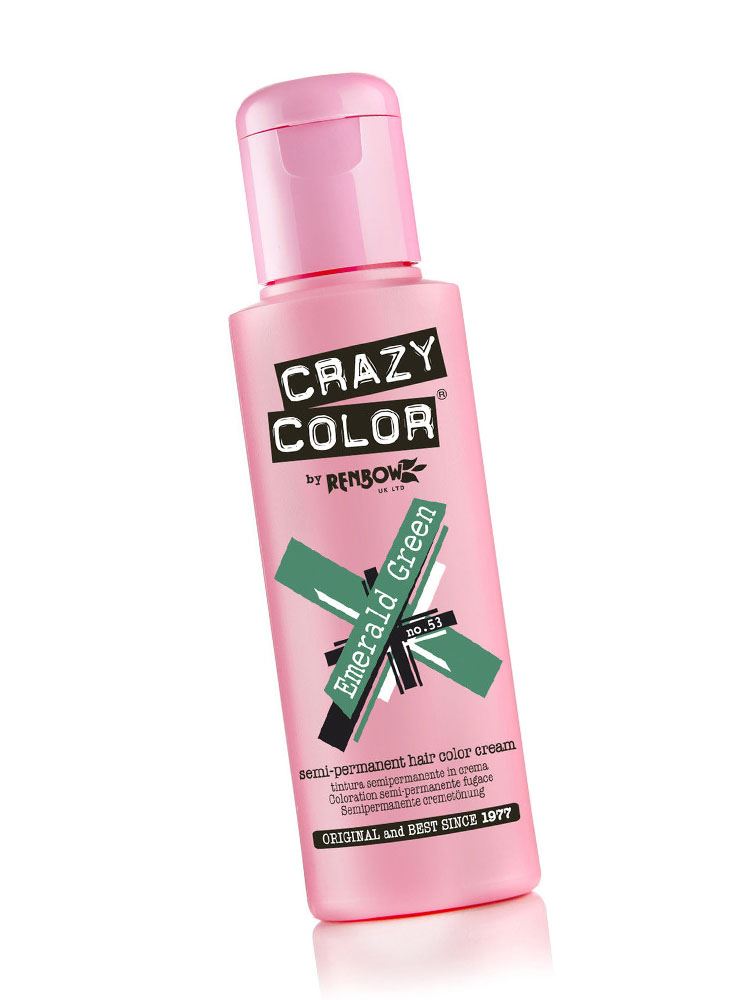 Crazy Color Semi Permanent Hair Colour Dye Cream by Renbow 100ml All Colours - Picture 30 of 65