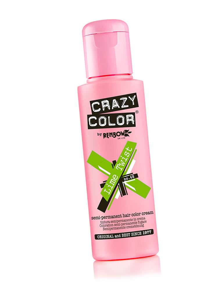Crazy Color Semi Permanent Hair Colour Dye Cream by Renbow 100ml All Colours - Picture 58 of 65