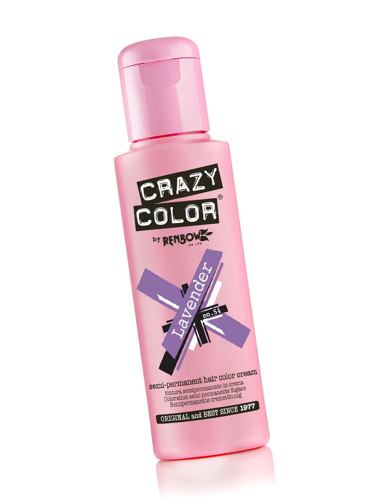 Crazy Color Semi Permanent Hair Colour Dye Cream by Renbow 100ml All Colours - Picture 32 of 65