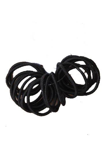 Mini Hair Elastics Bobbles Bands Snag Free Pack 20 Small Baby Size 23mm - Picture 6 of 15
