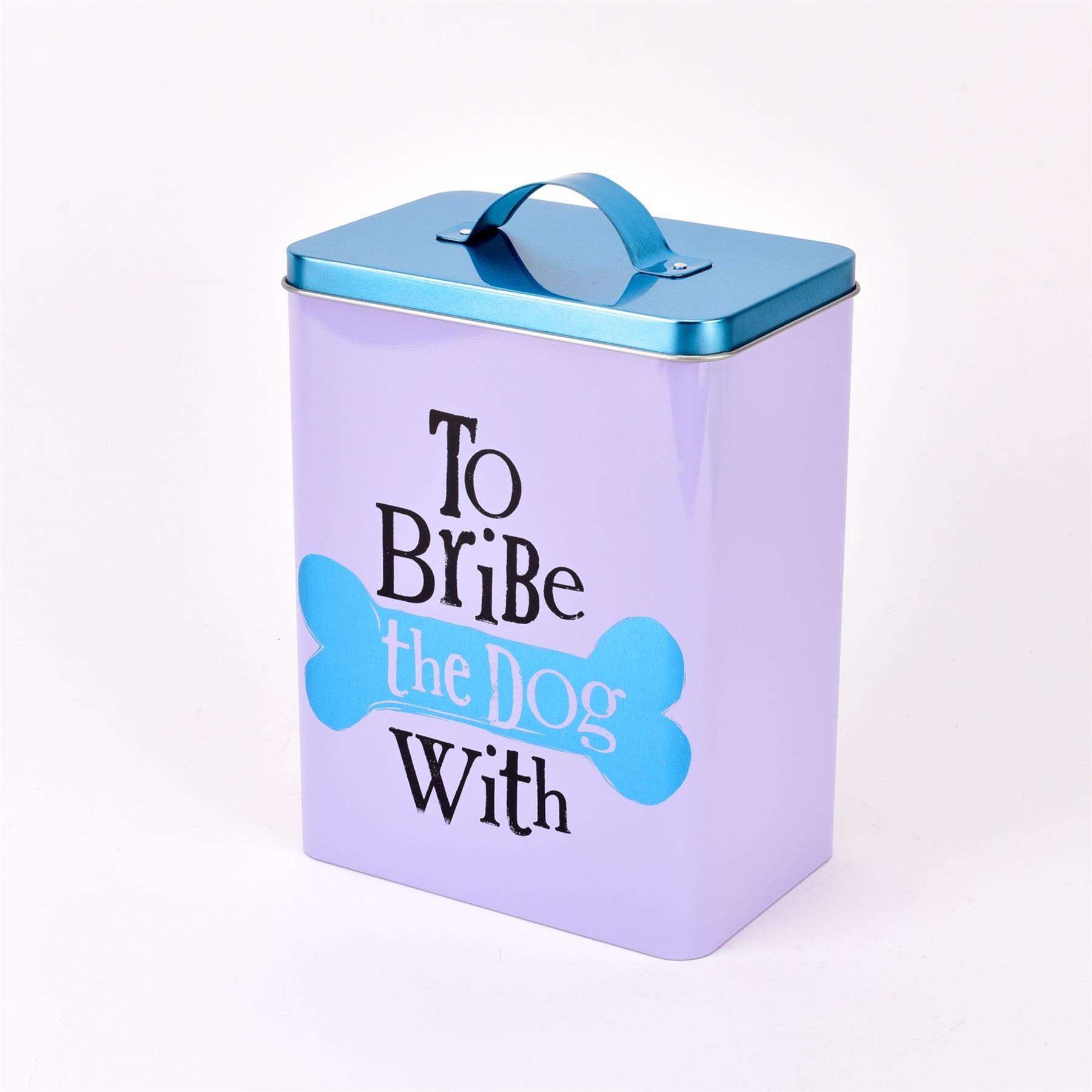 Pet Treats Tin Dog Cat Brigthside Novelty Gift Food Storage Tins