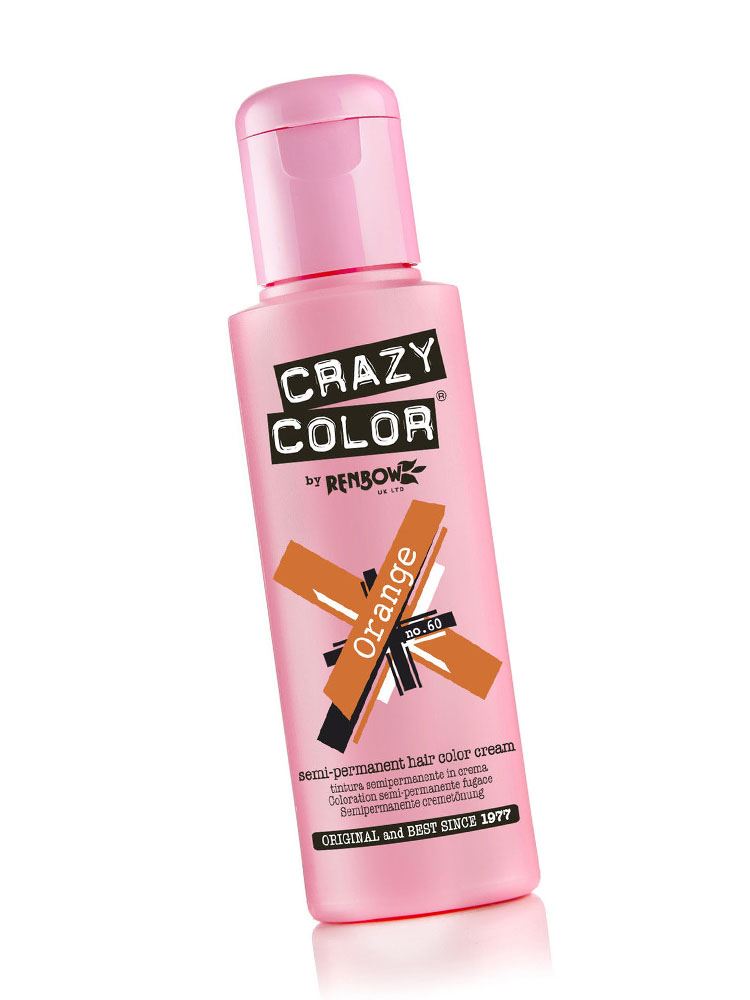 Crazy Color Semi Permanent Hair Colour Dye Cream by Renbow 100ml All Colours - Picture 42 of 65