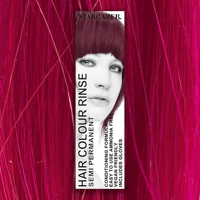 Stargazer Hair Dye Semi Permanent Colour Long-Lasting Vegan Friendly Pack 2 70ml - Picture 16 of 71