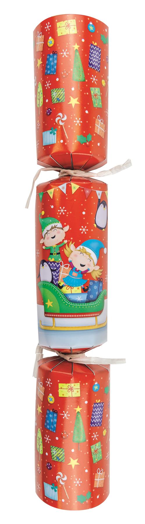 Family Christmas Crackers Pack 8 Giftmaker Novelty Festive Traditional Eco Xmas - Picture 18 of 27