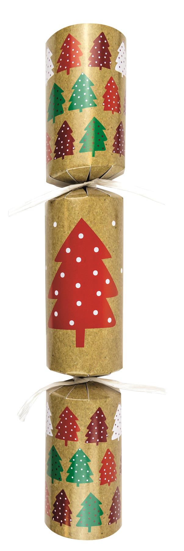 Christmas Crackers Recyclable Pack 8 Family Giftmaker Traditional Festive Eco - Picture 7 of 7