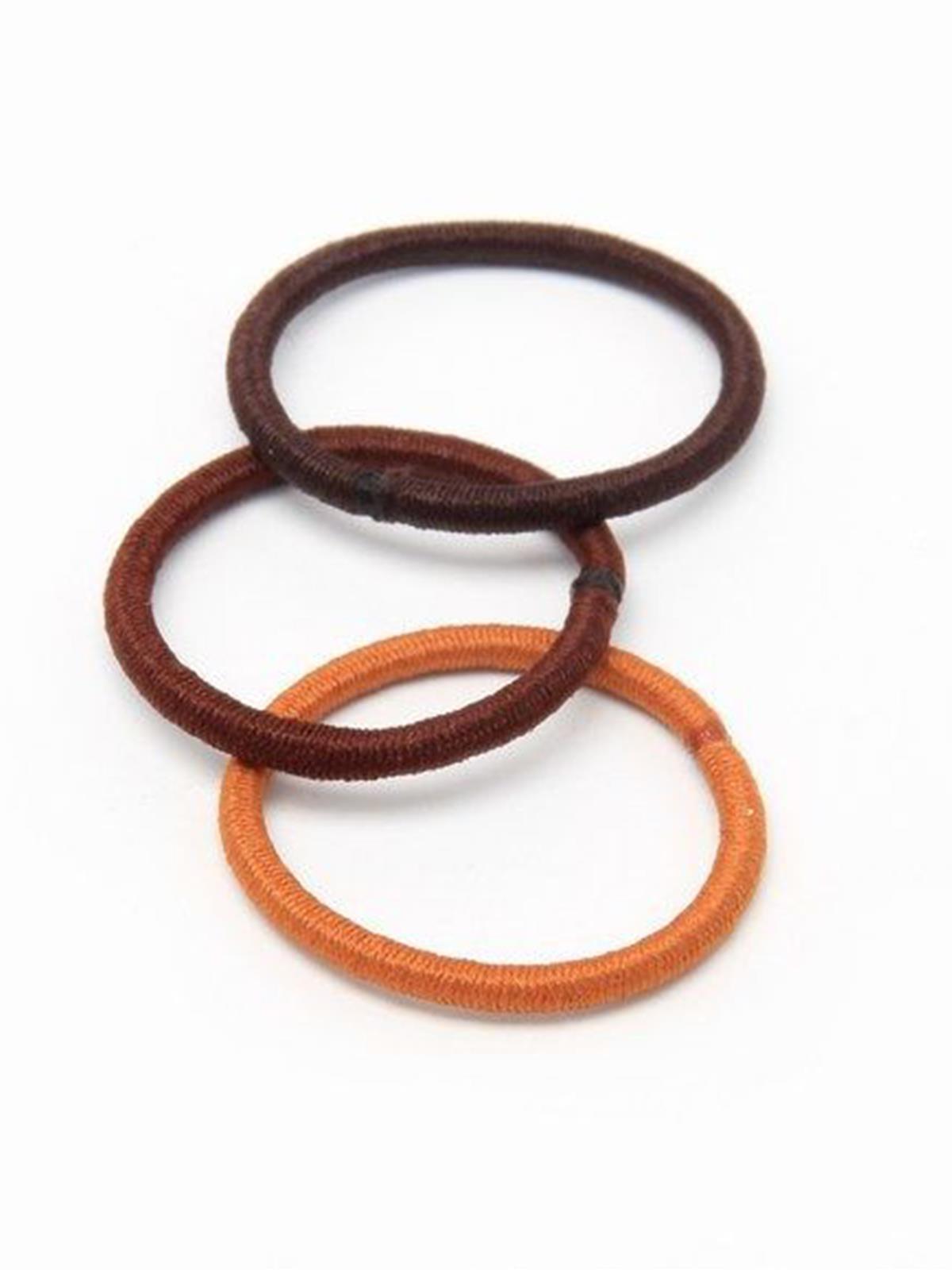 Mini Hair Elastics Bobbles Bands Snag Free Pack 20 Small Baby Size 23mm - Picture 11 of 15