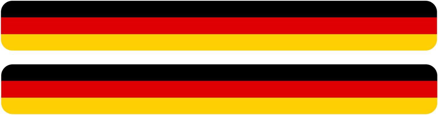 german flag long thin car sticker decal 5054505064901 ebay