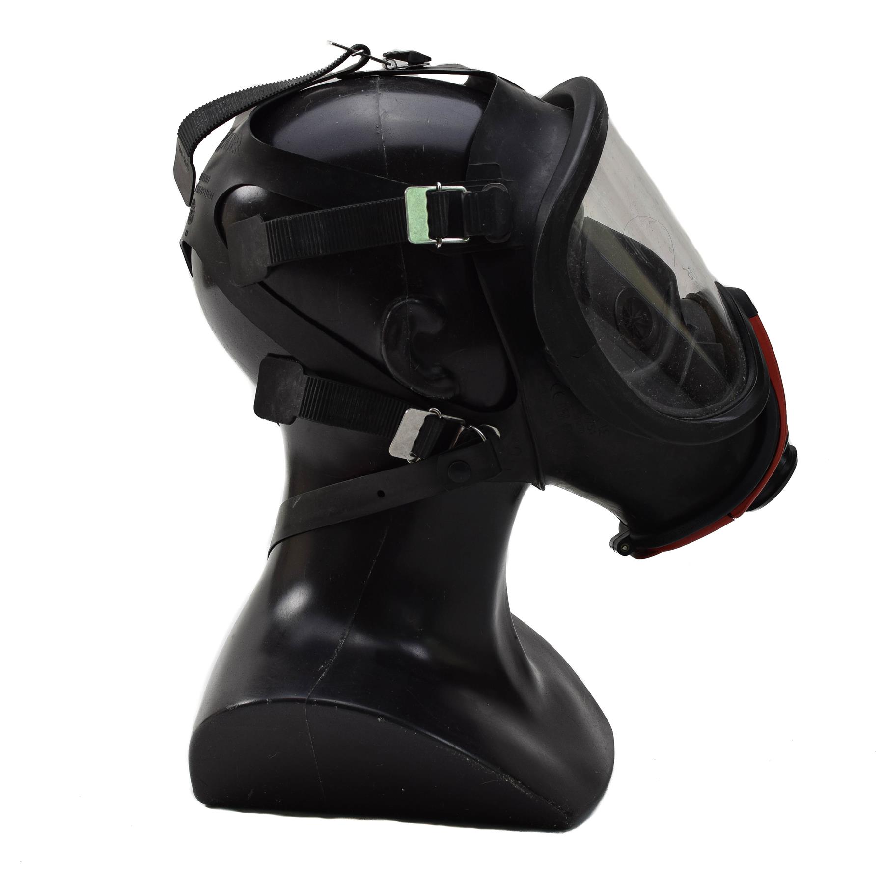 MSA AUER Ultra Elite Gasmaske Vollmaske Gebraucht Sammlerzustand Schwarz Thumbnail 1