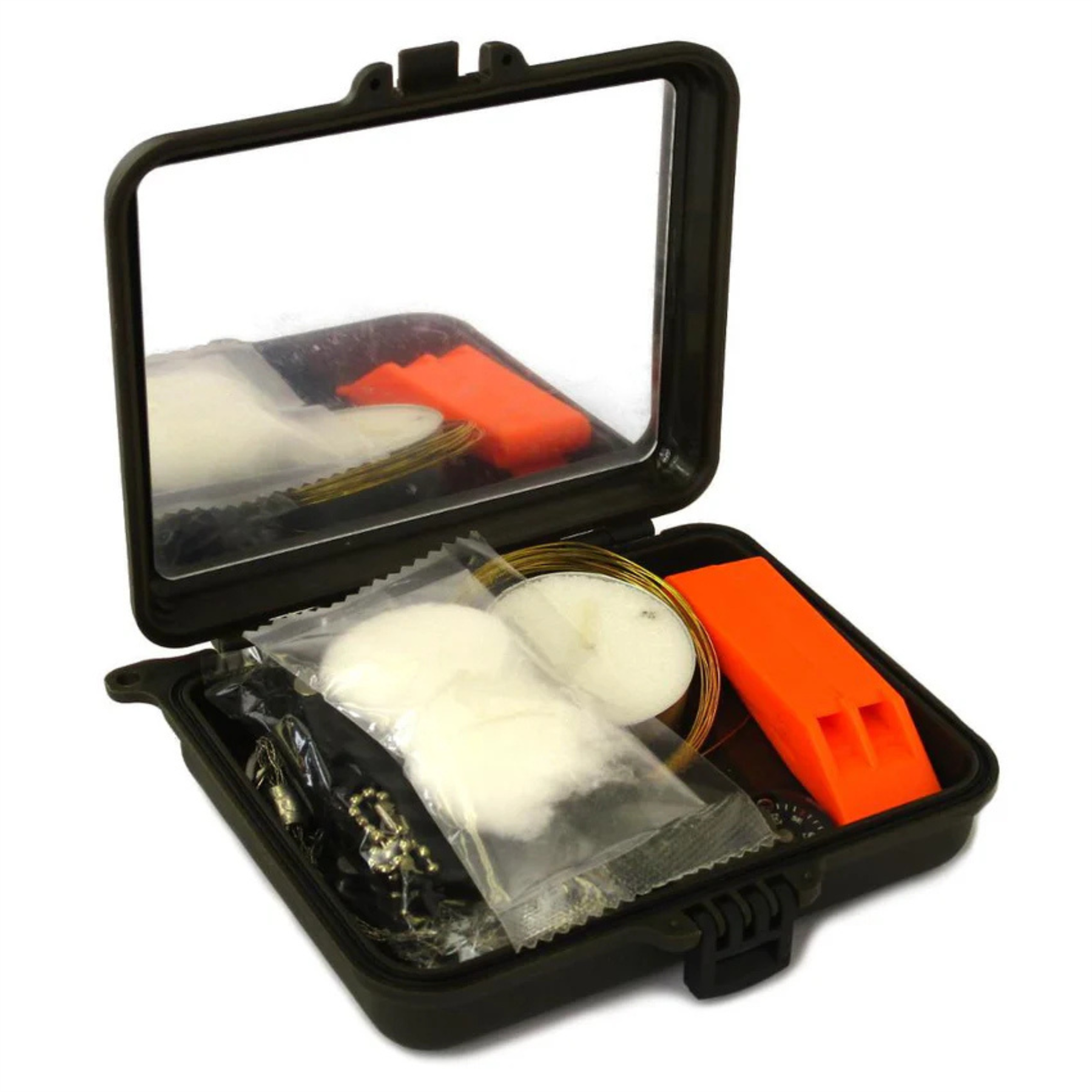 Mil-Tec Survival Kit Notfallset Wasserdicht Box Outdoor Camping Thumbnail 2