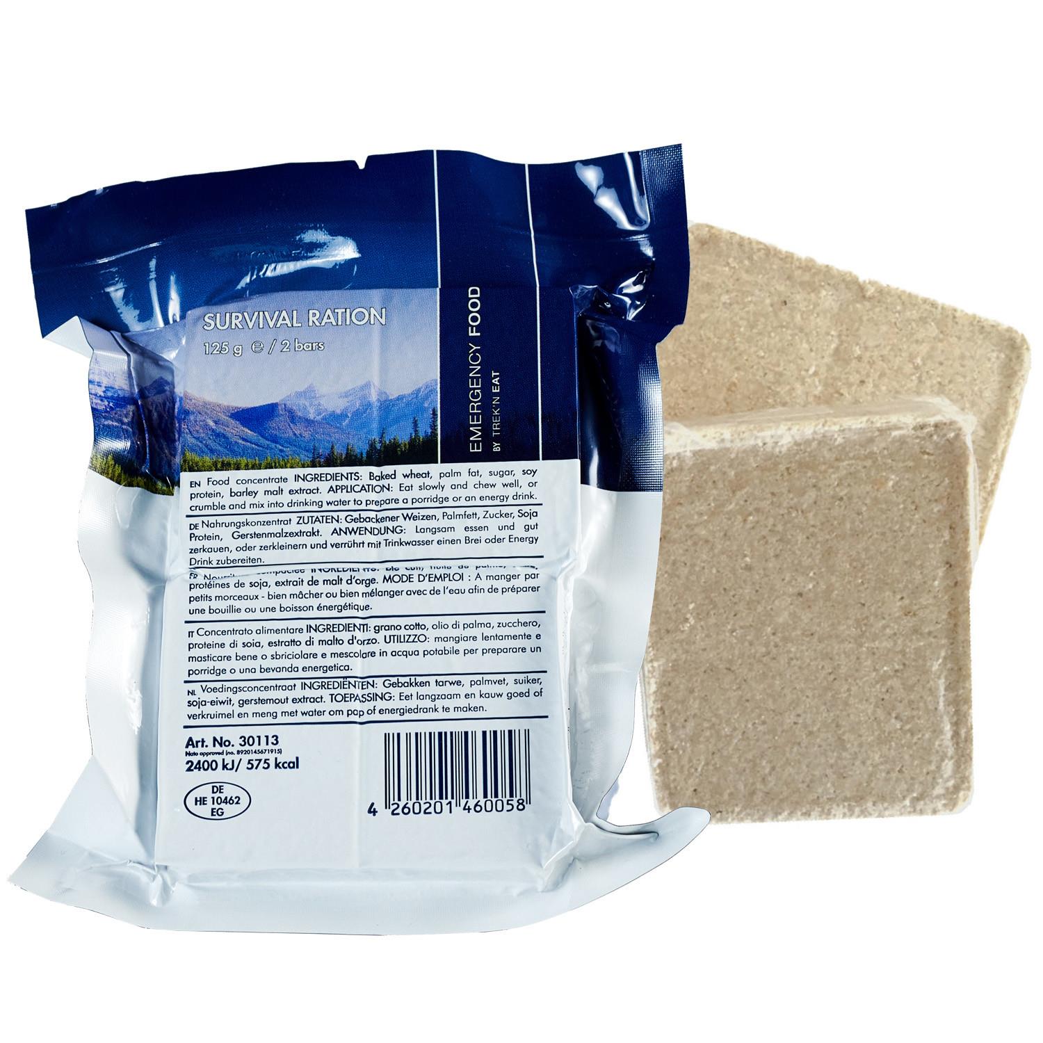 Survivor Notration Armee Survival Nahrung 125g Outdoor Prepper Pack Thumb 1