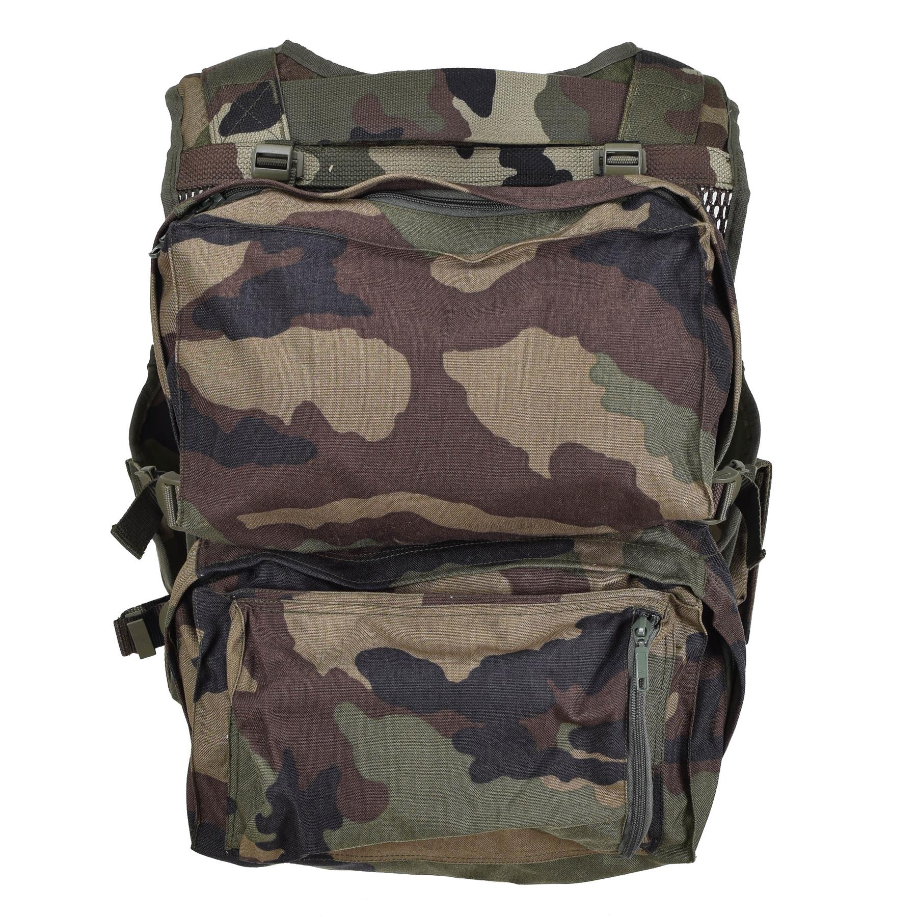 Original Französische Armee CCE Taktikweste Kampf Weste mit Taschen Thumbnail 2