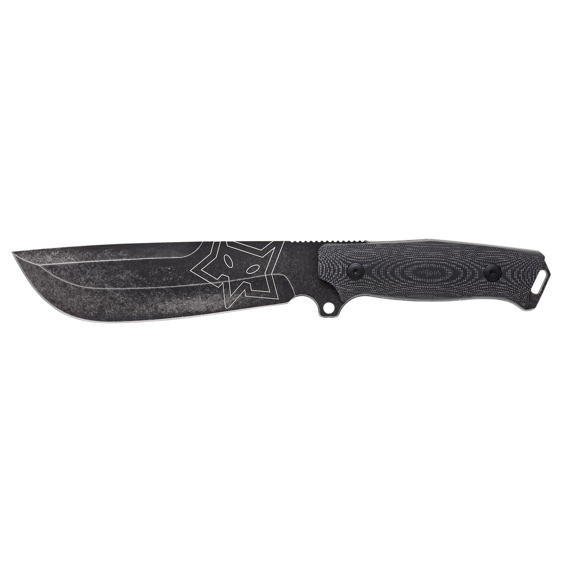 Fox Knives FOX NATIVE BUSHCRAFT FX-611 Fixed Blade Knife Stainless