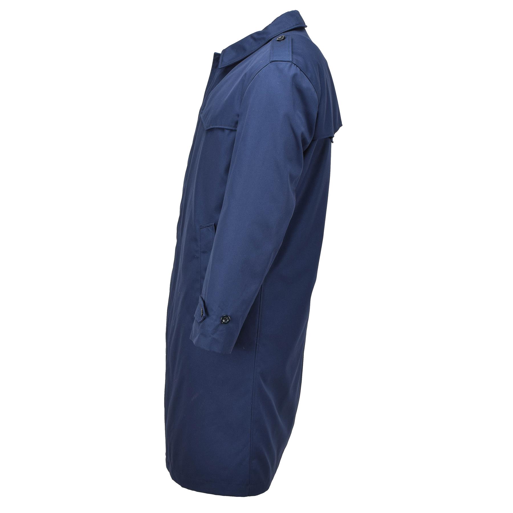 mens dress raincoat with liner Mens Dress Coat Black Three Quarter Length Raincoat-Trench Coat