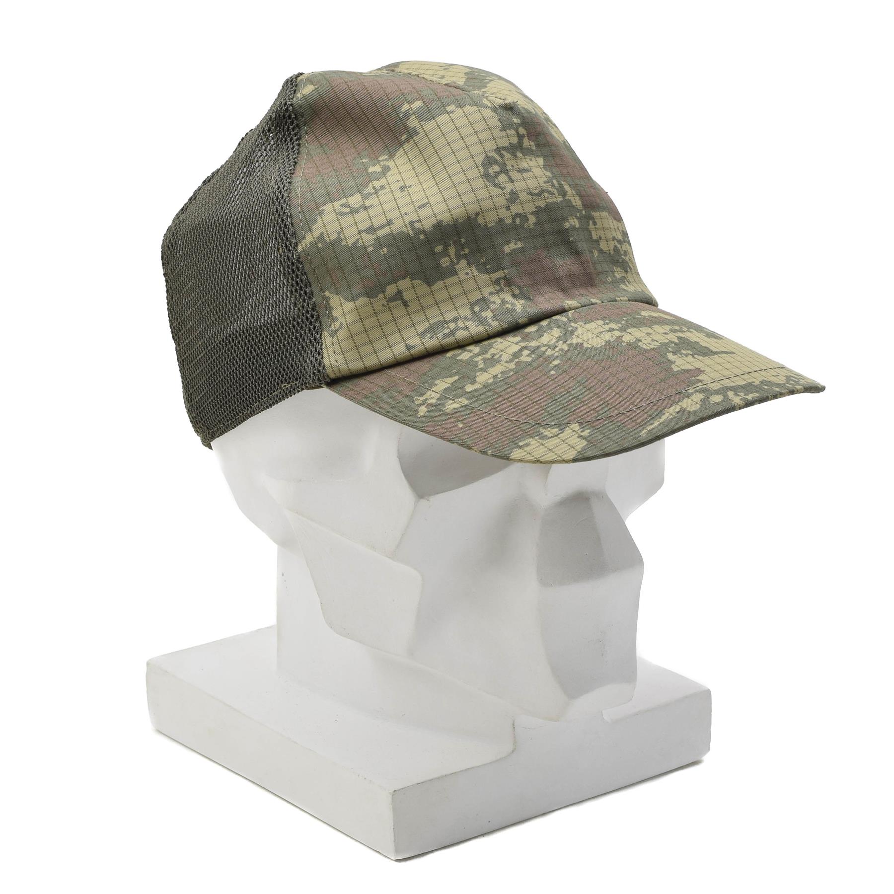 最安値 yaku Manta Cap - Camo Original Turkish Military Field Cap Snapback Ripstop Mesh Insert