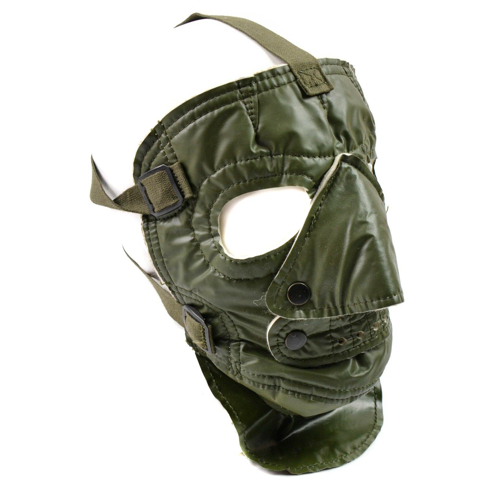 Original American Army Cold Weather Gesichtsmaske Winter Militär Maske Grün Thumbnail 1