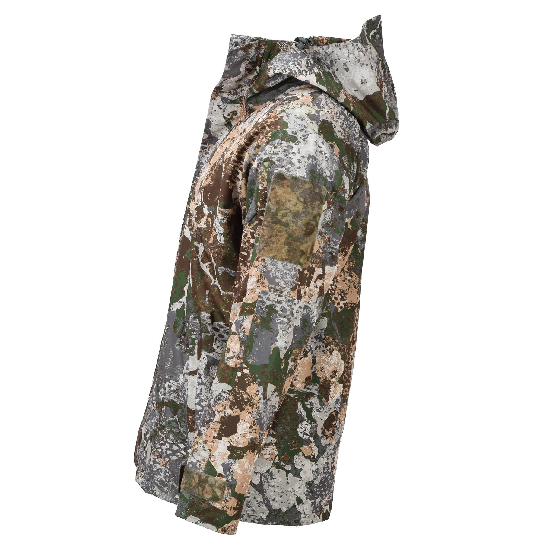 MIL-TEC army rain wet weather jacket Gen II WASP Camouflage waterproof hooded - Picture 18 of 19