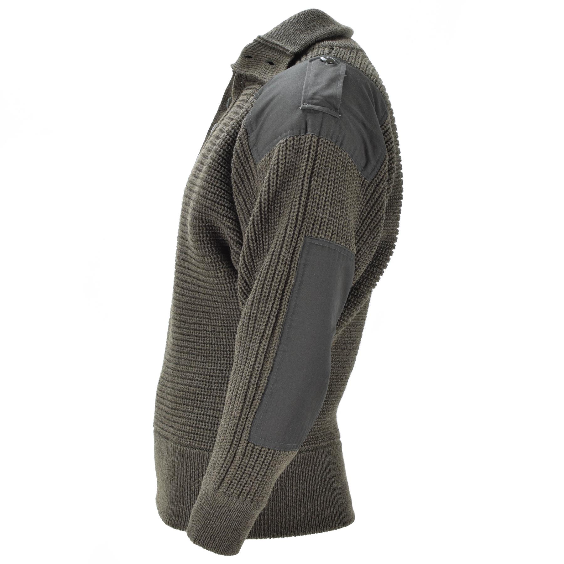 Mil-Tec Brand Sweater Austrian Army style Alpine Pullover Knit Men