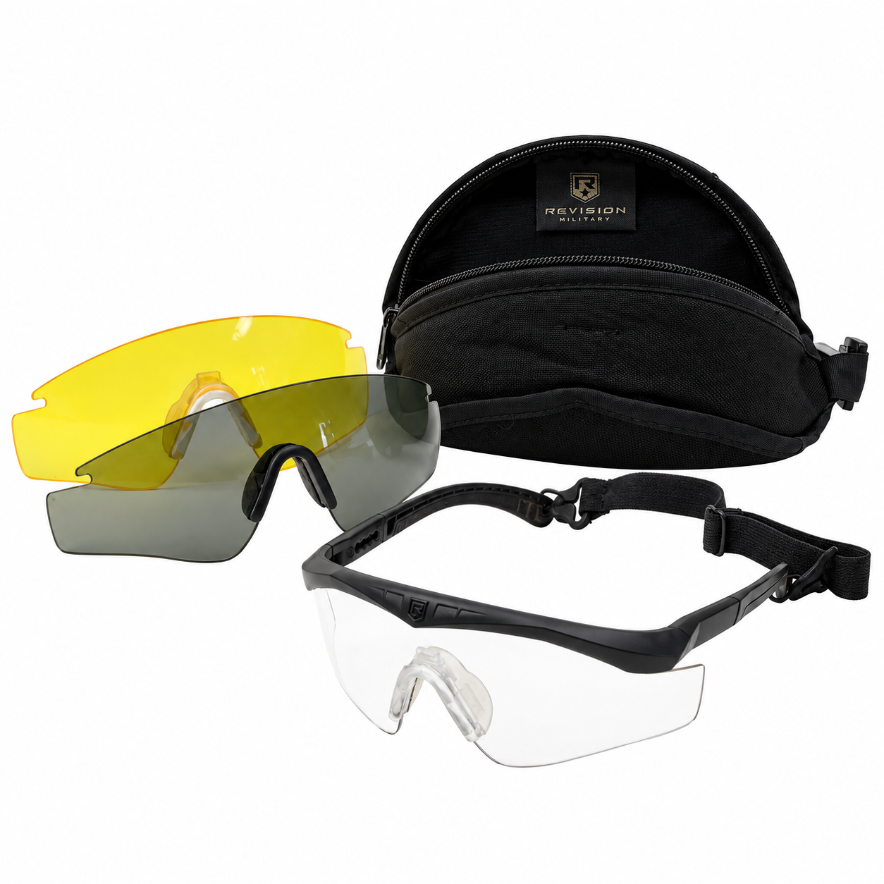 Original Military Schutzbrille Revision Sawfly Pro Mission Kit Schwarz
