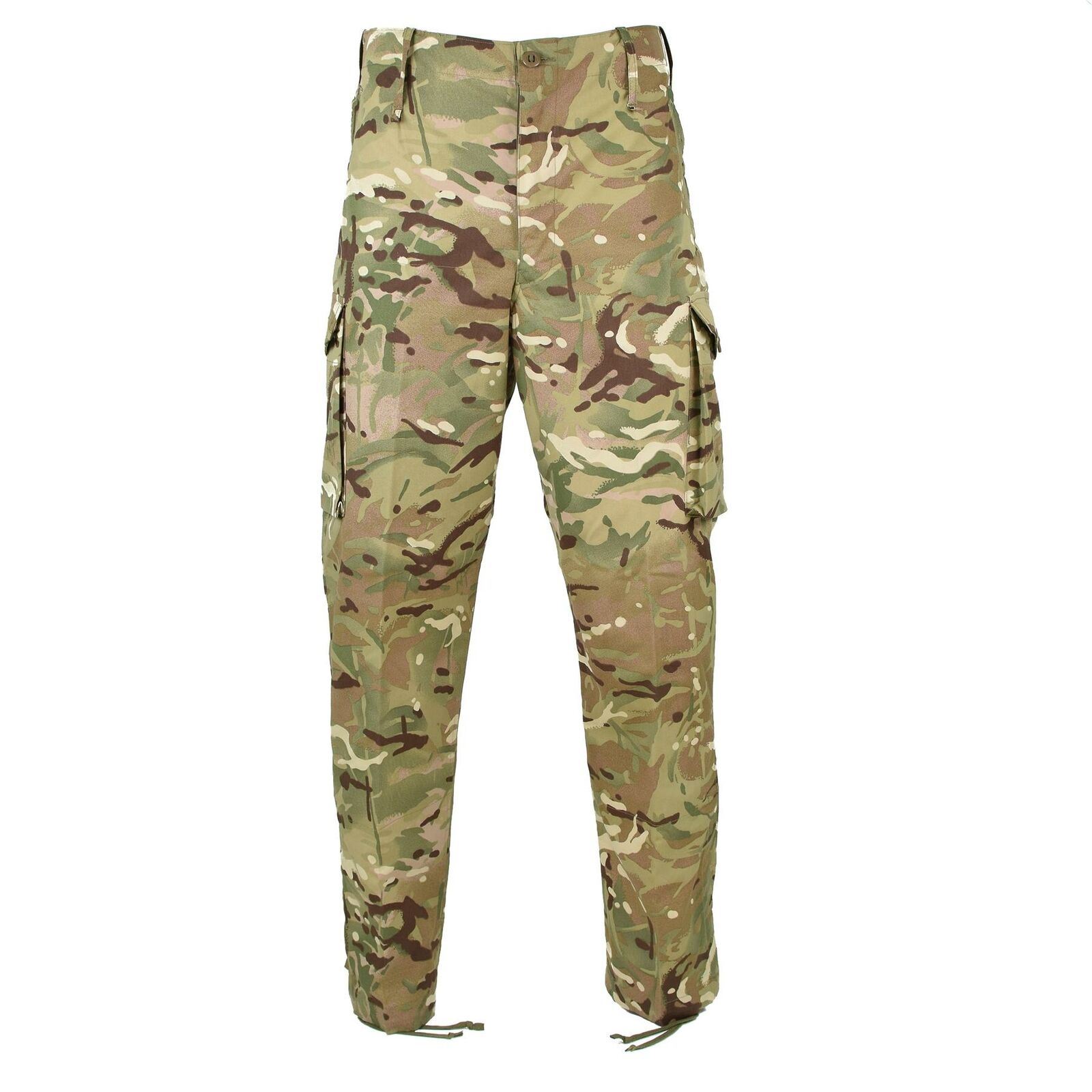 Original British Army Feld-Cargohose verstellbar breite Gürtelschlaufen MTP Thumbnail 1
