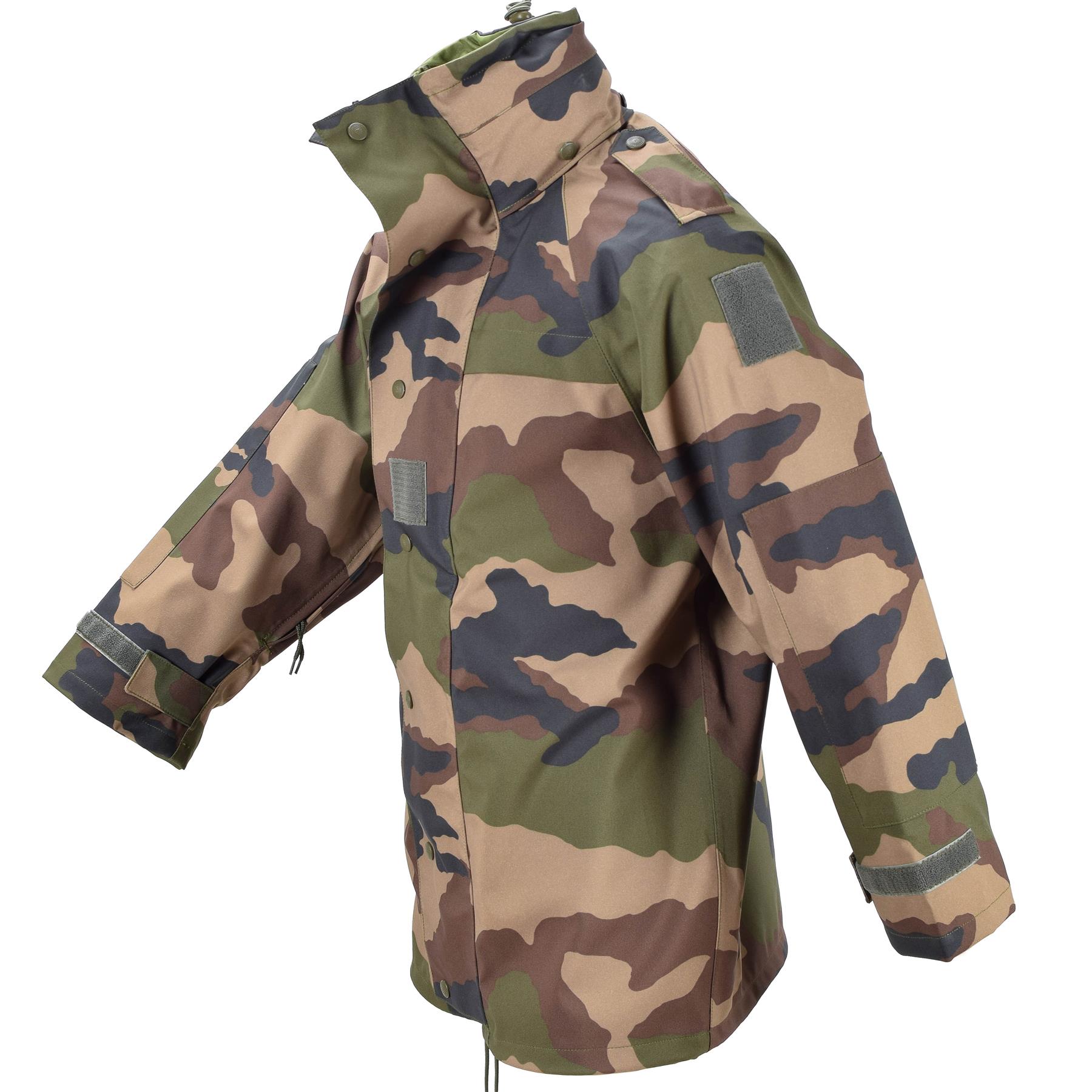 Genuine French army waterproof trilaminate jacket camo goretex