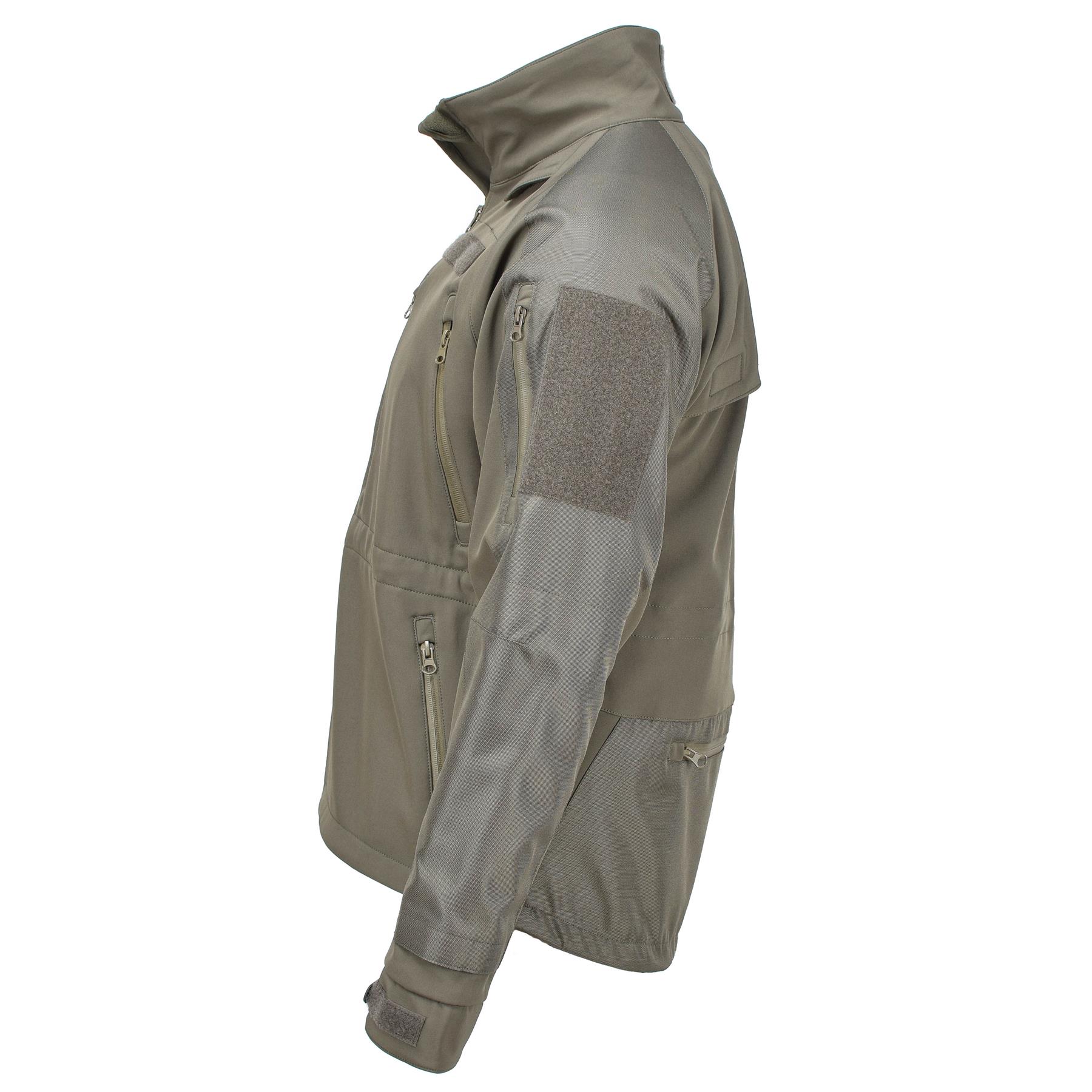 Mil-Tec Veste Softshell Tactique Militaire Imperméable Coupe-Vent Olive Chaude Thumb 4