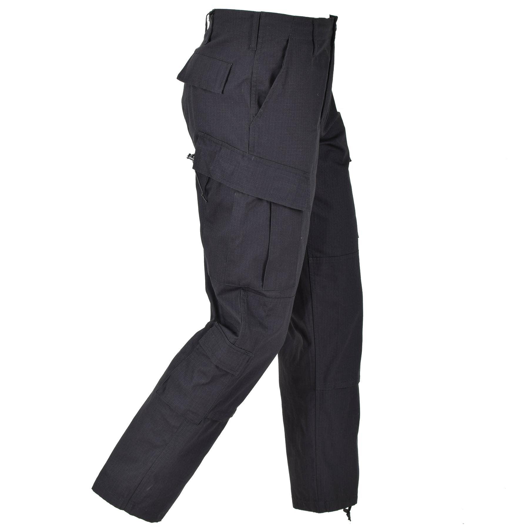 パンツ DAIRIKU [Millitary Cargo Pants ] black Amazon.com: Mens Black Military Work Cargo BDU Pants with