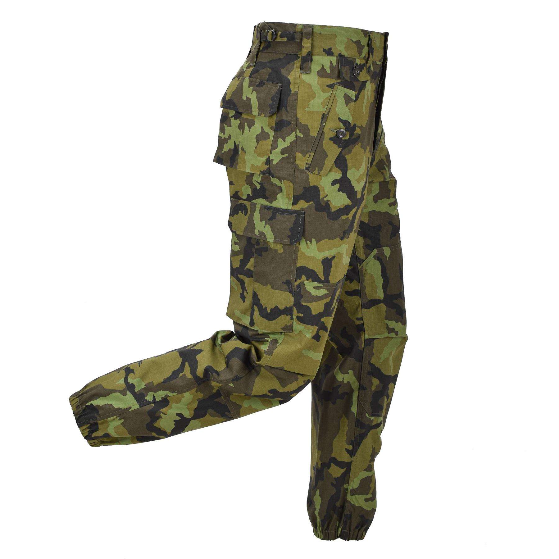 Original Czech Military M95 Field Pants RipStop Large Pockets