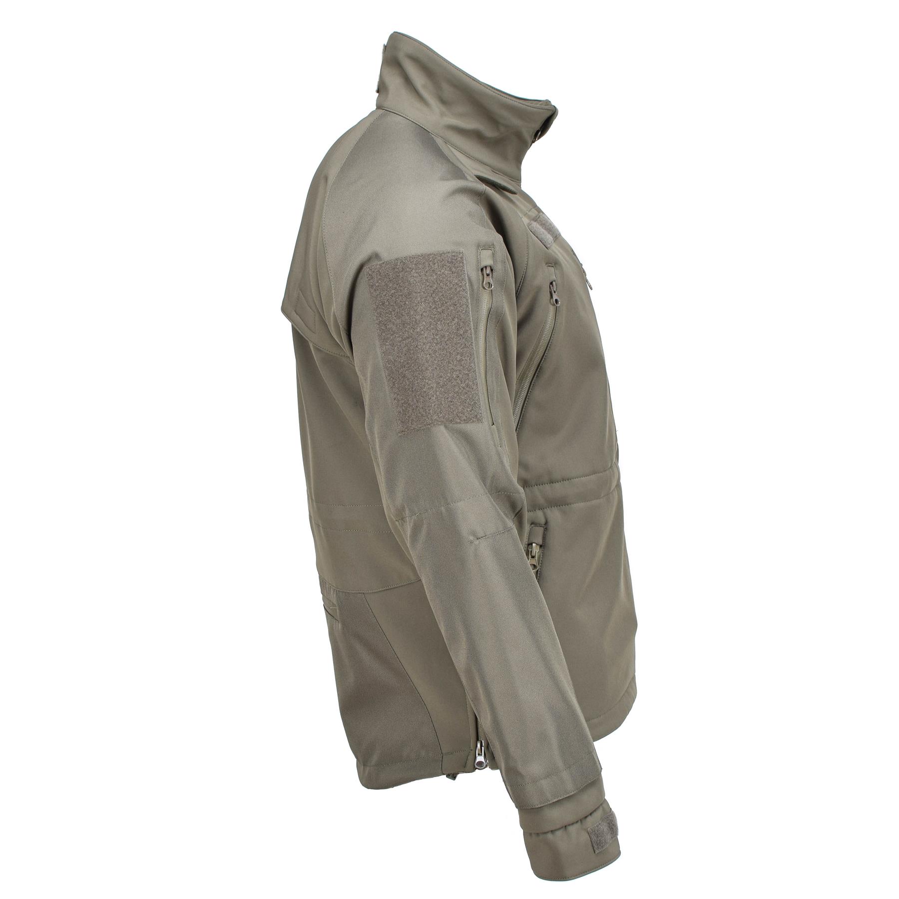 Mil-Tec Veste Softshell Tactique Militaire Imperméable Coupe-Vent Olive Chaude Thumb 1
