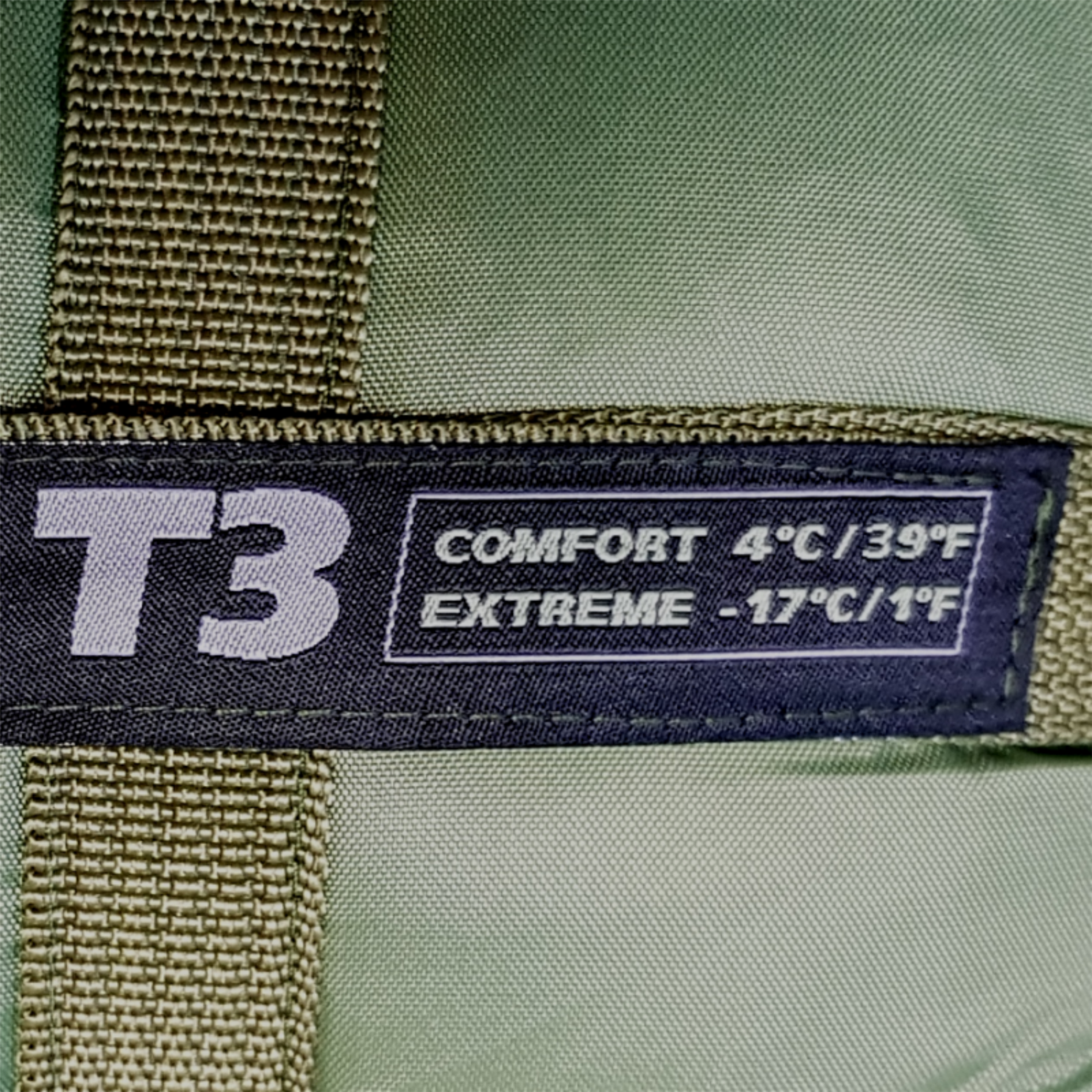 MIL-TEC Tactical 3 Schlafsack Thermolite Teflon Beschichtet Oliv Thumbnail 3