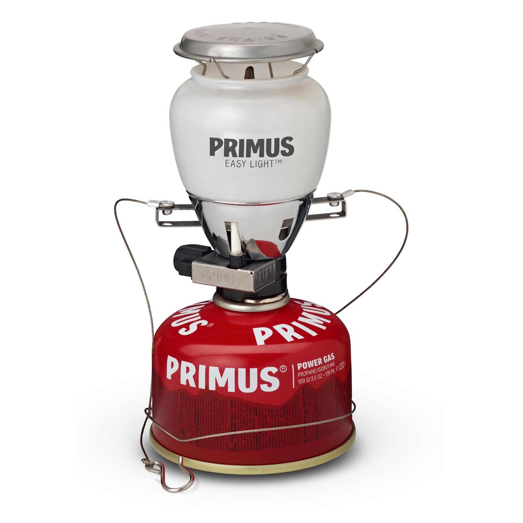 Primus EasyLight Camping Gaslampe Tragbare Outdoor Laterne mit Glas 490  Lumen | eBay.de