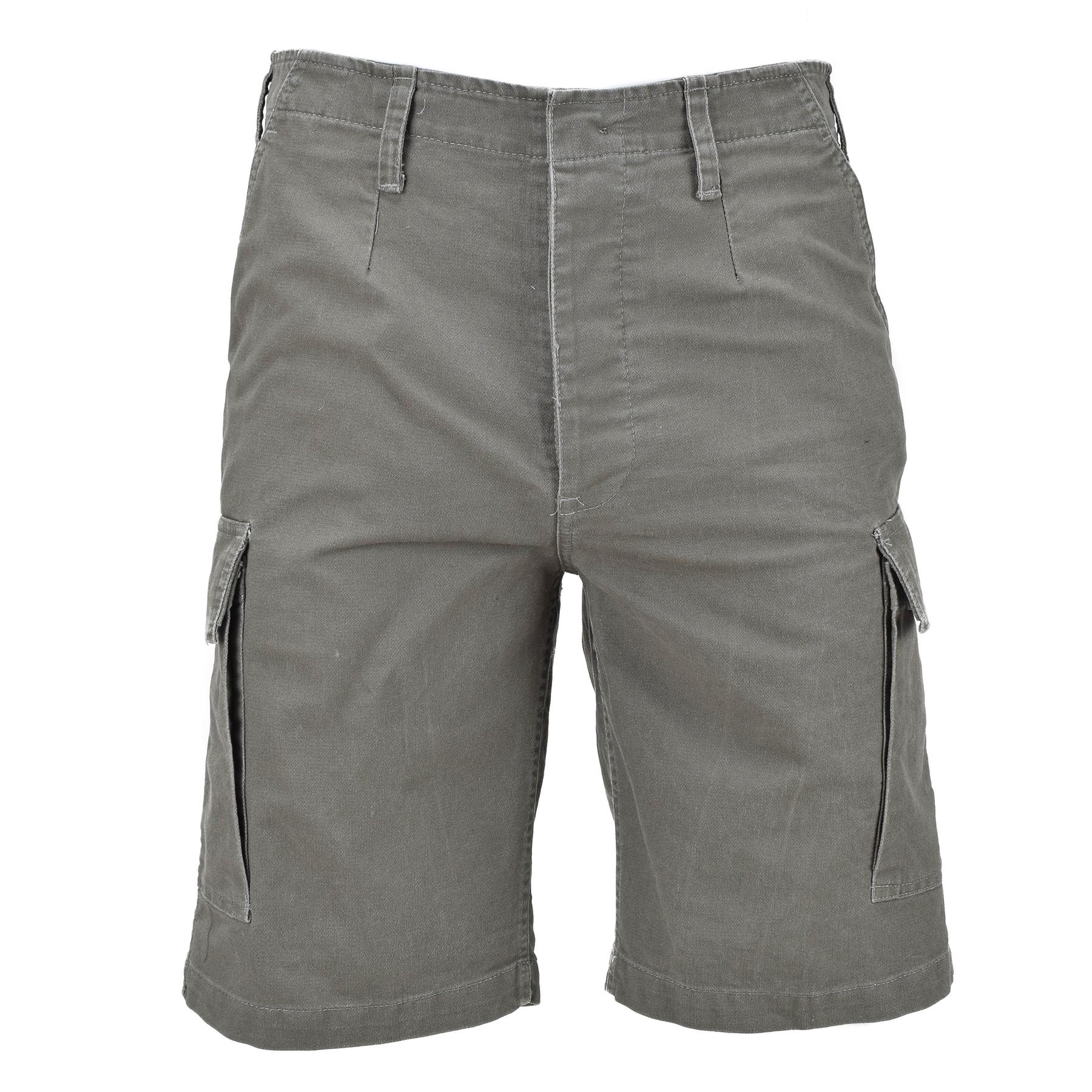 Mil-Tec Brand German Army style olive prewashed Moleskin bermuda