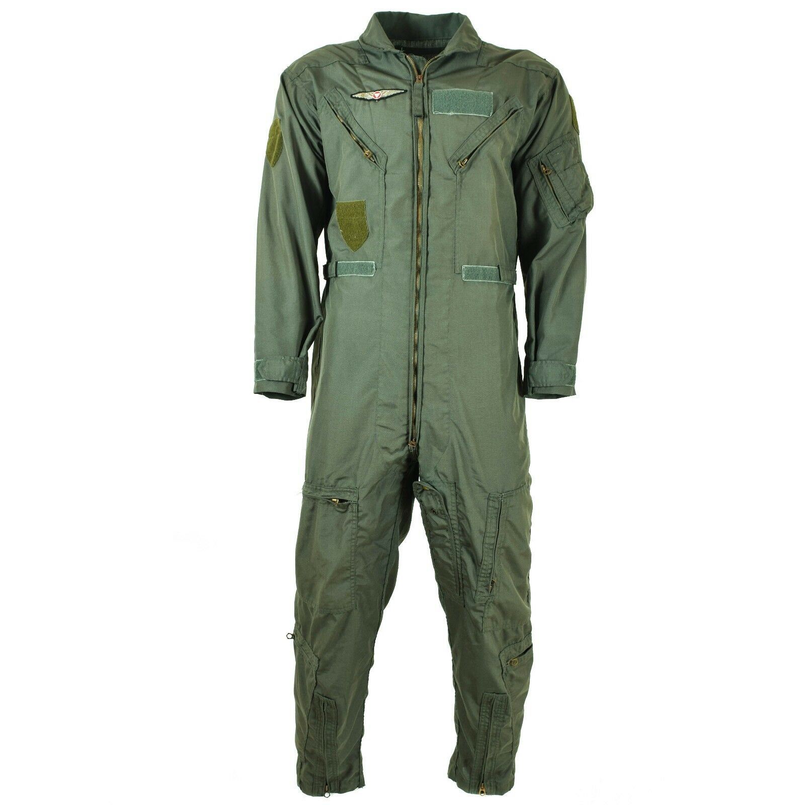 Original US Fliegeroverall CWU 27P Nomex Pilot Overall Arbeitsanzug Grün