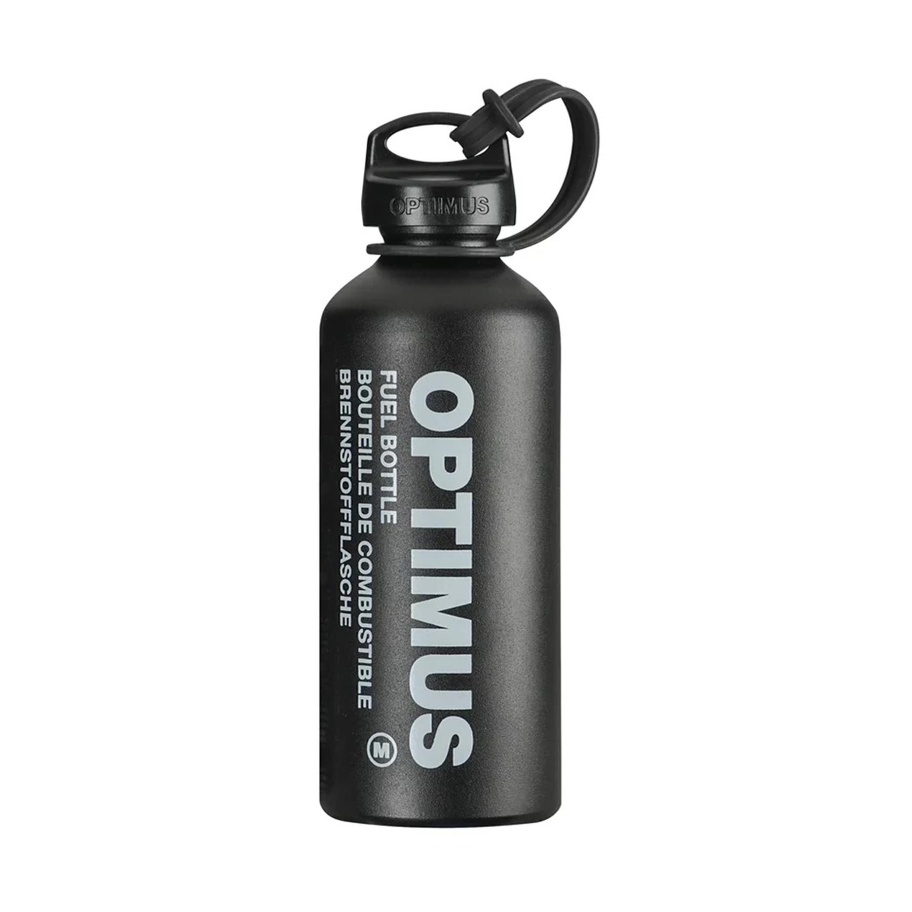 Optimus Bottiglia Carburante 600ml 1000ml Tappo di Sicurezza Outdoor Nero - Foto 4 di 5