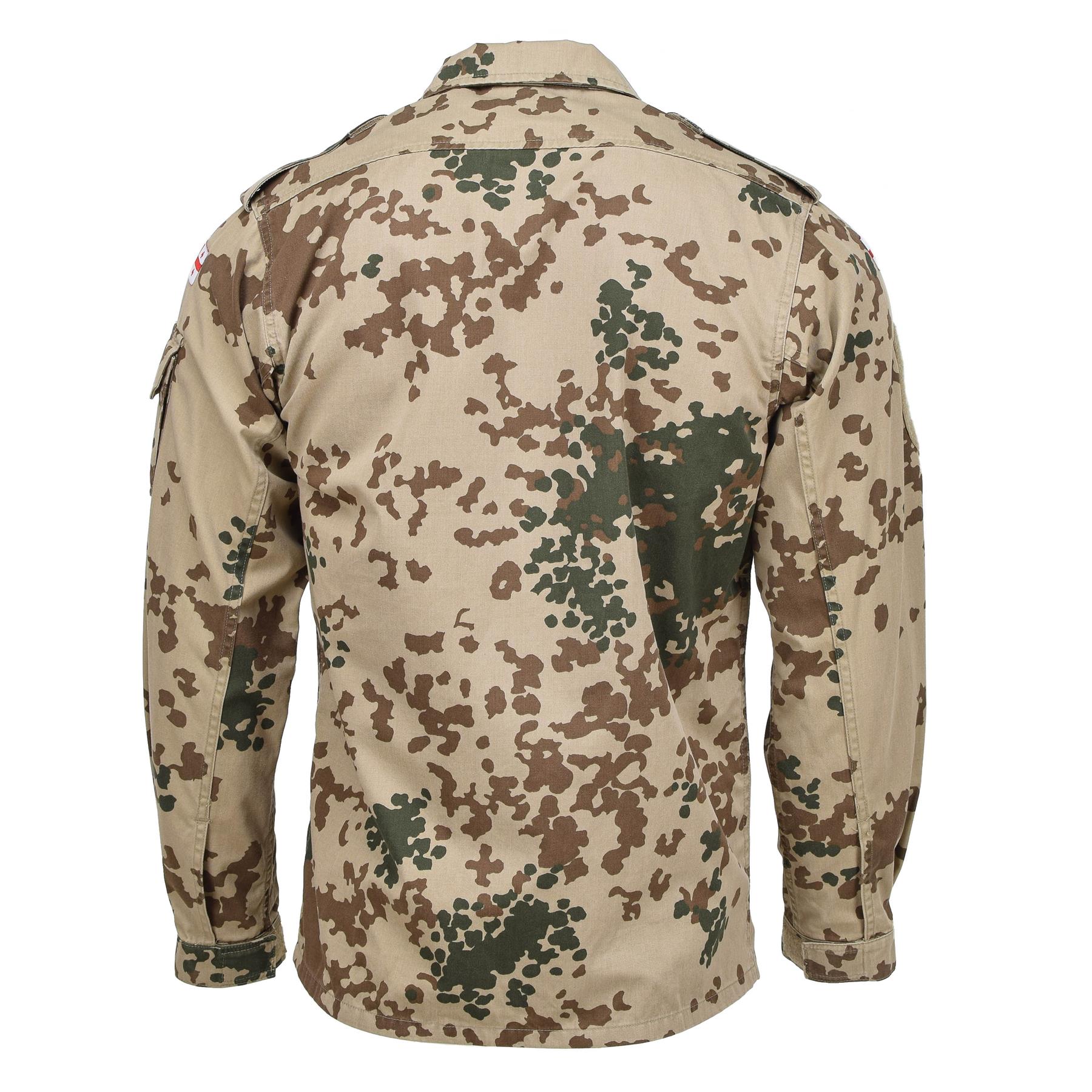 Genuine Georgian army field blouse tropentarn camouflage field
