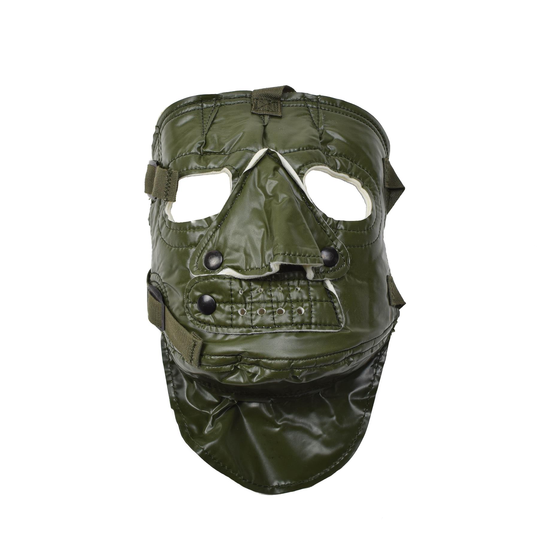 Original American Army Cold Weather Gesichtsmaske Winter Militär Maske Grün Thumbnail 2