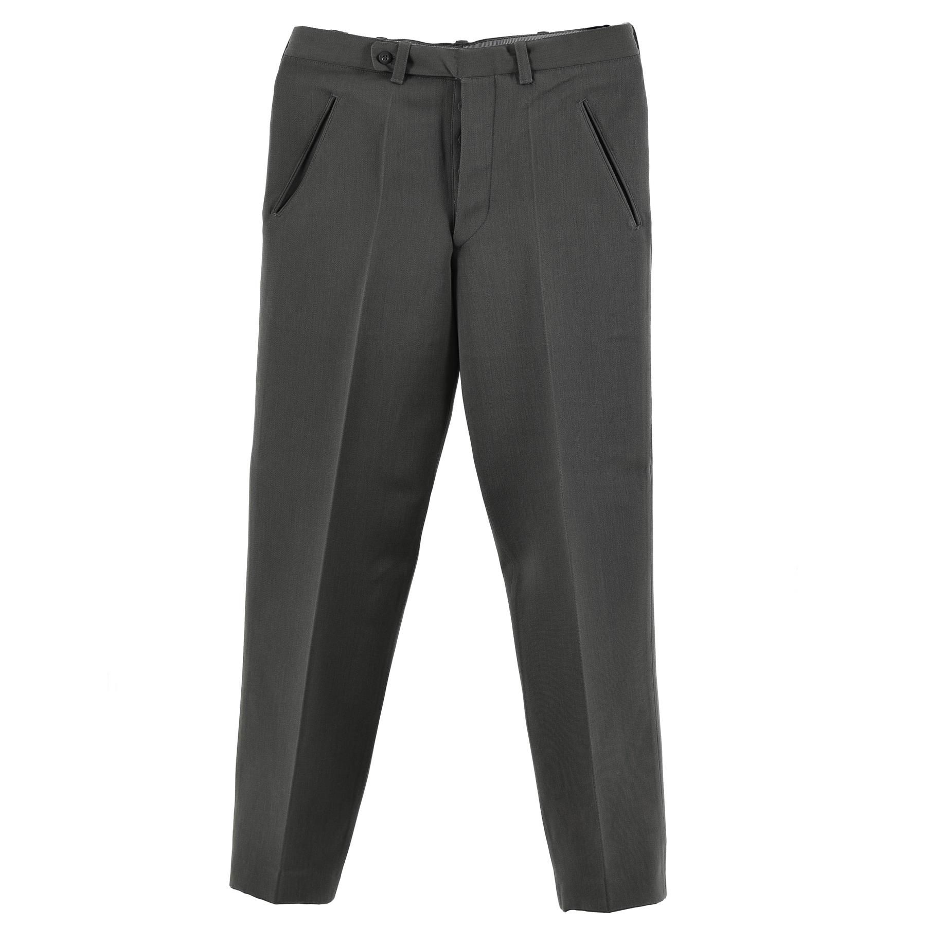 Original Österreichische Armee Hose Utility Parade Uniform Grau
