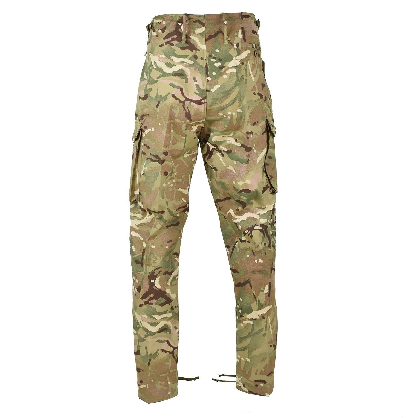 Original British Army Feld-Cargohose verstellbar breite Gürtelschlaufen MTP Thumbnail 3