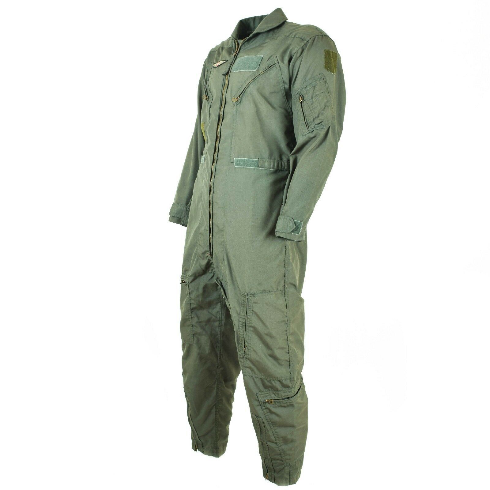 Original US Fliegeroverall CWU 27P Nomex Pilot Overall Arbeitsanzug Grün Thumbnail 1