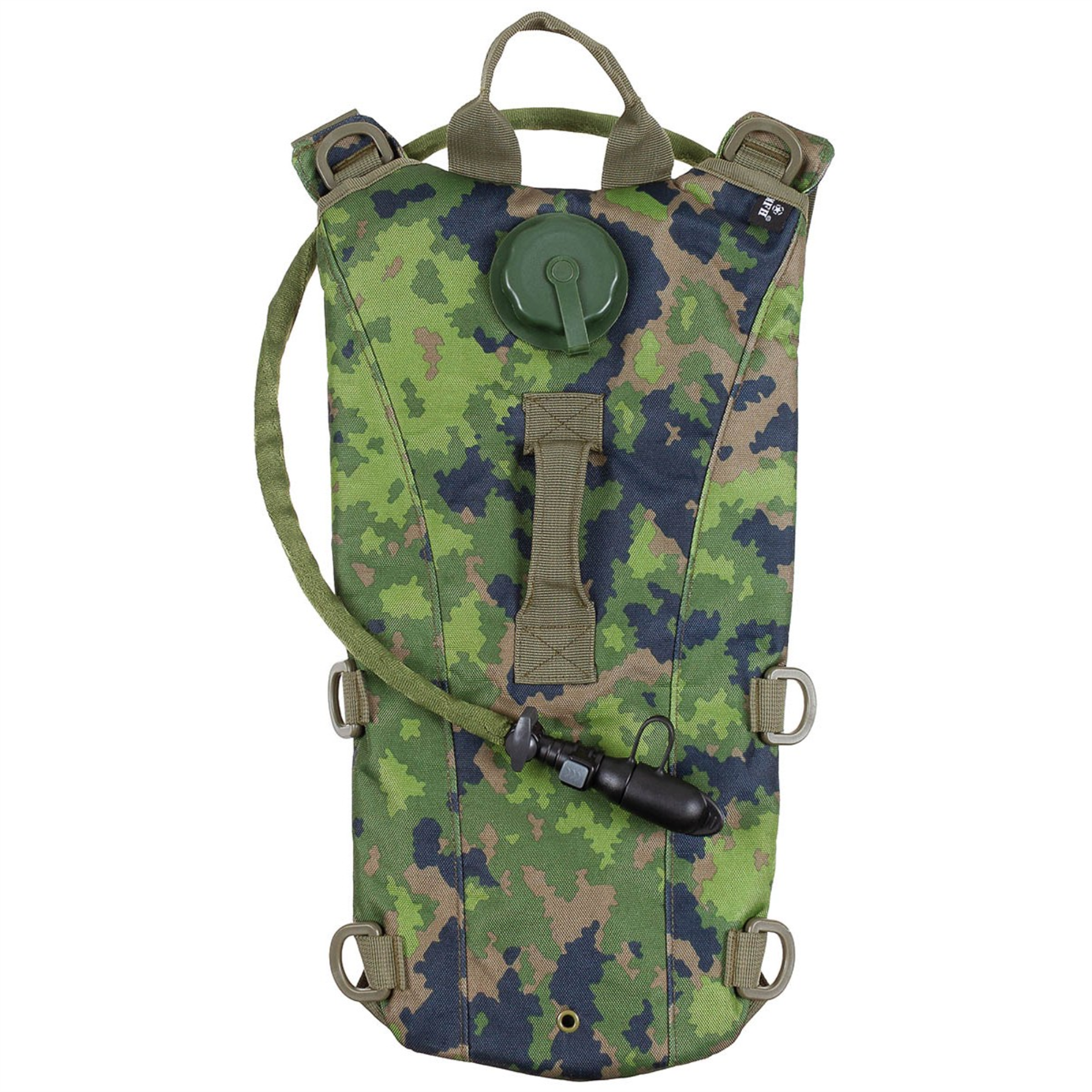 MFH Hydration Rucksack 2.5L TPU Blase Belüftetes Rückenteil M05 Tarnung