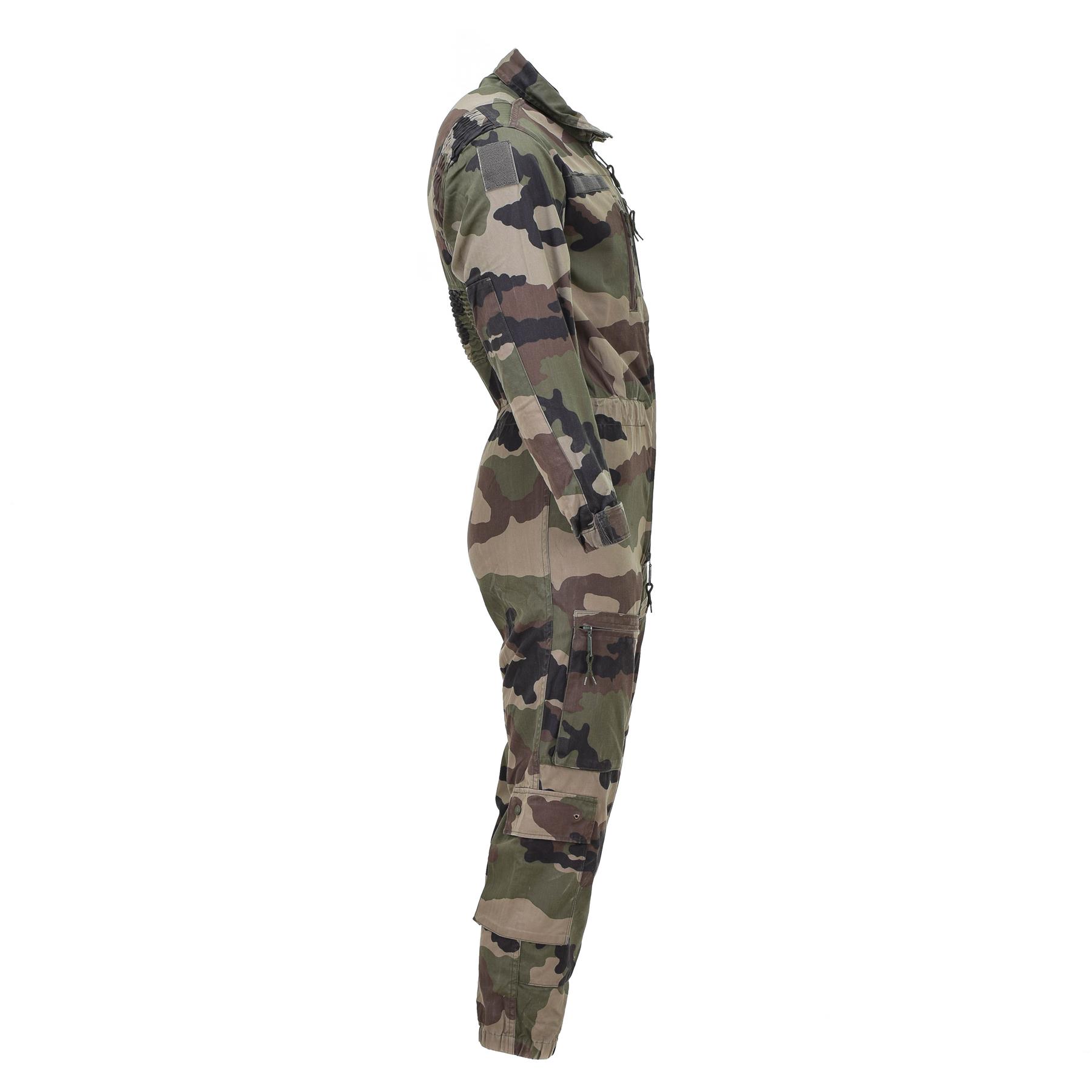 Genuine French military coverall navy mechanic jumpsuit roomy fit CCE Camouflage - Picture 12 of 18